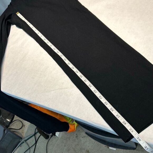 Banana Republic Mens Tailored Fit Dress Pants Slacks Sz 29x29.5 Black Non Iron H - Picture 12 of 12